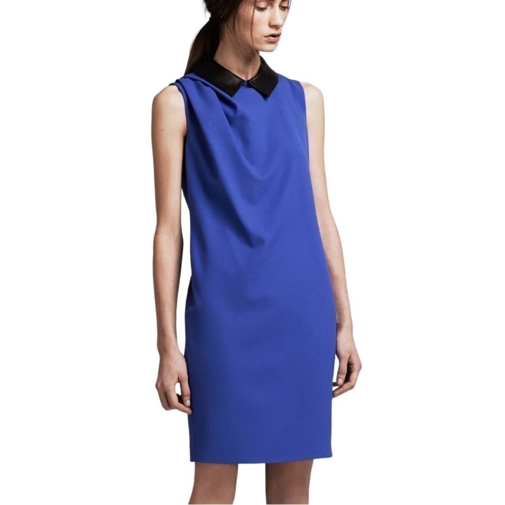 Thakoon Addition Blue Shift Dress NWT